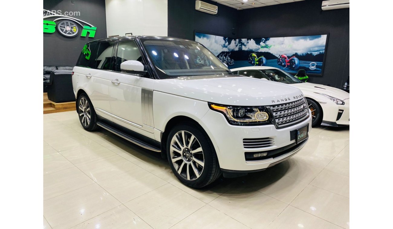 لاند روفر رانج روفر فوج RANGE ROVER VOGUE 2016 GCC IN VERY BEAUTIFUL CONDITION FOR 169K AED INCLUDING FREE INSURANCE+REG.+WA