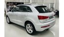 Audi Q3 Q3 .. GCC .. Perfect Condition .. FSH .. 2,0T