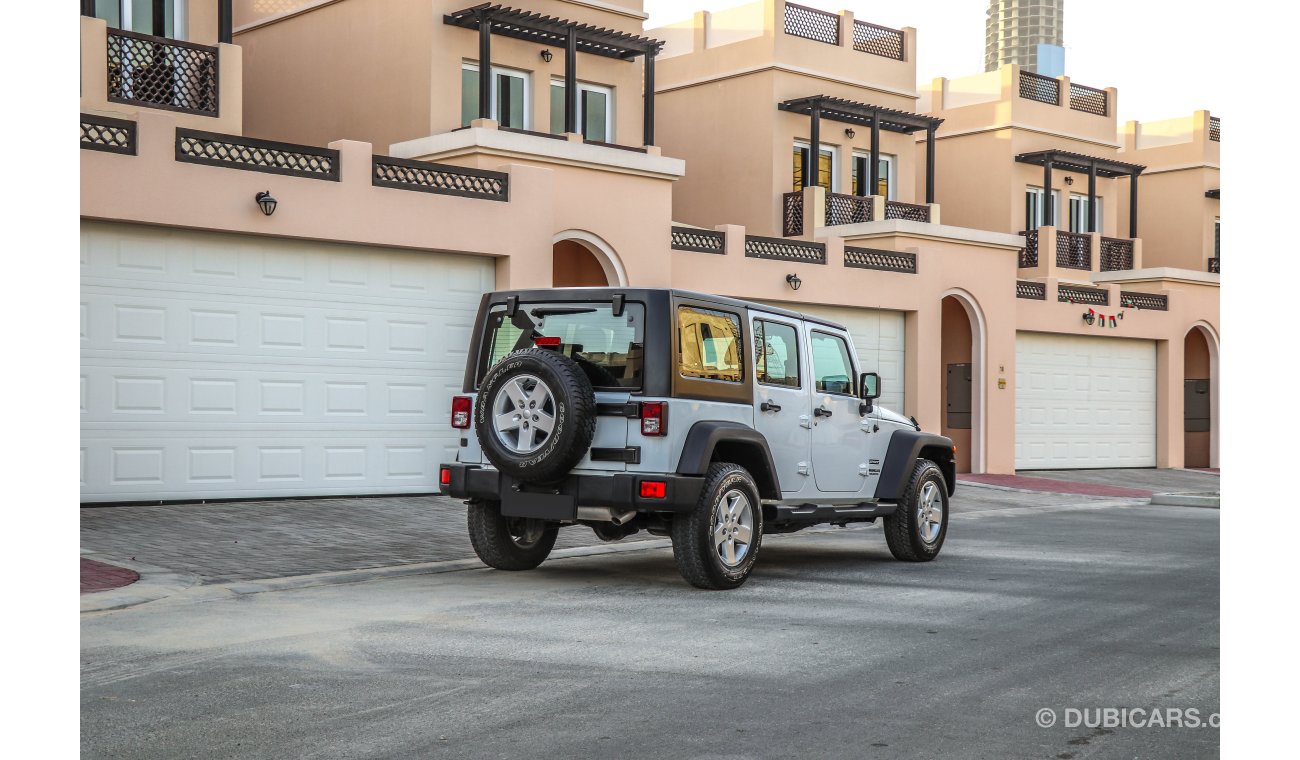 Jeep Wrangler Sport Unlimited Under Warranty