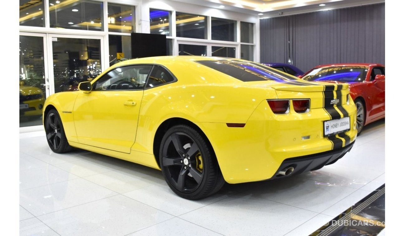 شيفروليه كامارو EXCELLENT DEAL for our Chevrolet Camaro RS ( 2012 Model ) in Yellow Color GCC Specs