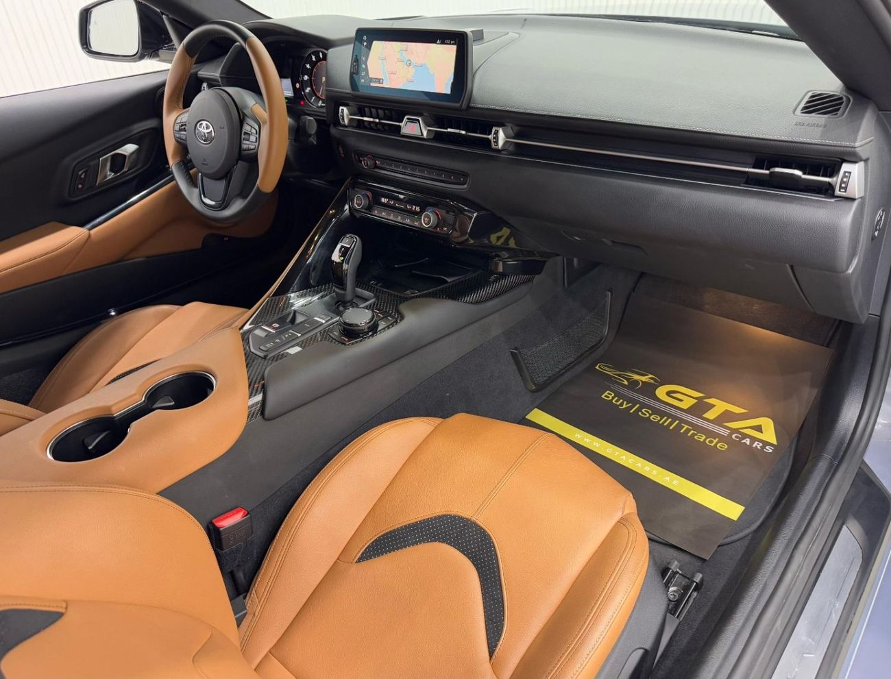 تويوتا سوبرا GR 3.0L A/T 2024 Toyota Supra GR, 2029 Toyota Warranty, Carbon Fiber Package, Very Low Kms, GCC