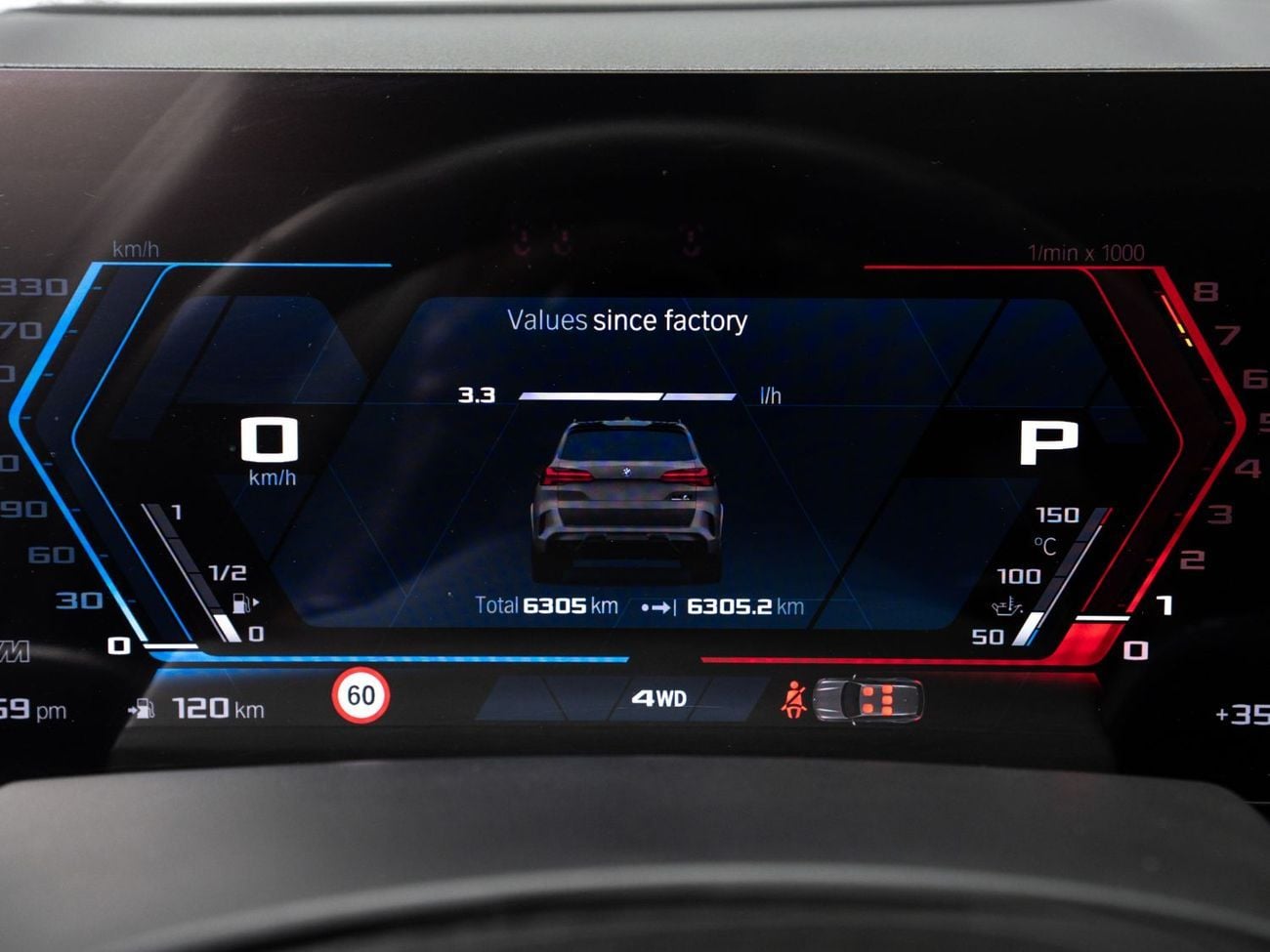 بي أم دبليو X5 M BUY NOW, PAY 2027 | THE BLACKLINE STANDARD | October 2030 BMW Warranty + Service Contract, GCC