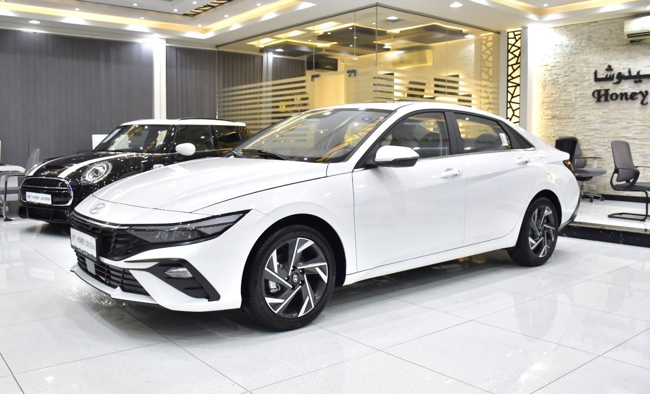 Hyundai Elantra EXCELLENT DEAL for our Hyundai Elantra ( 2025 Model ) in White Color Chinese Specs