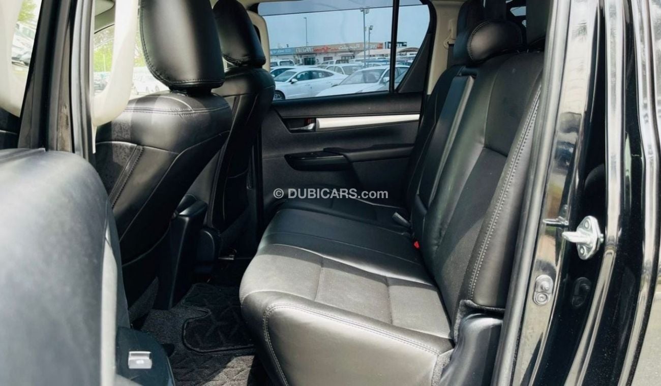 Toyota Hilux 2021 Black Modified [JAPAN Imported] Diesel AT 4WD Push Start 4CYL {RHD} Parking Sensors Premium Con