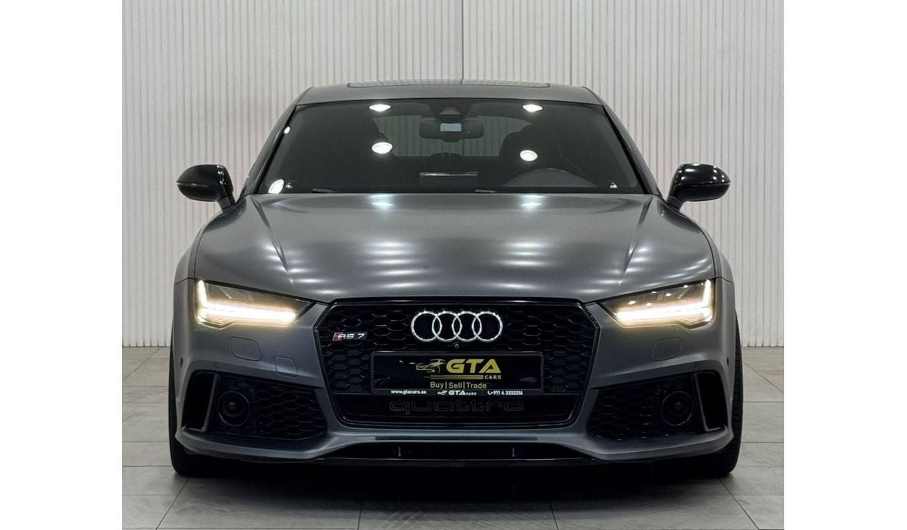 أودي RS7 TFSI Performance 4.0L 2016 Audi RS7 Quattro, Full Service History, Carbon Fiber Package, Excellent C