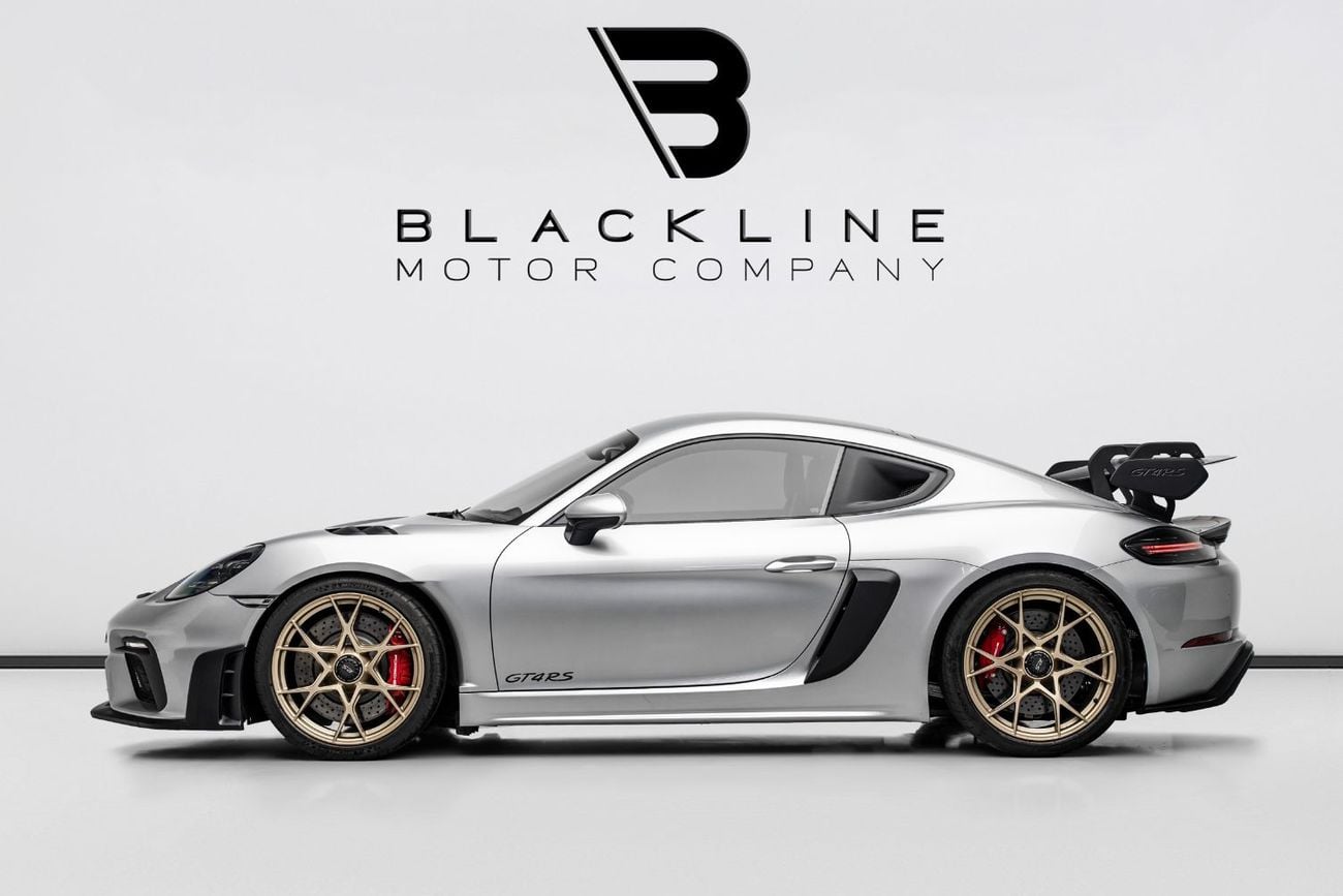 Porsche 718 Cayman GT4 RS BUY NOW, PAY 2027 | THE BLACKLINE STANDARD | February 2027 Porsche Warranty, GCC, Low KM's