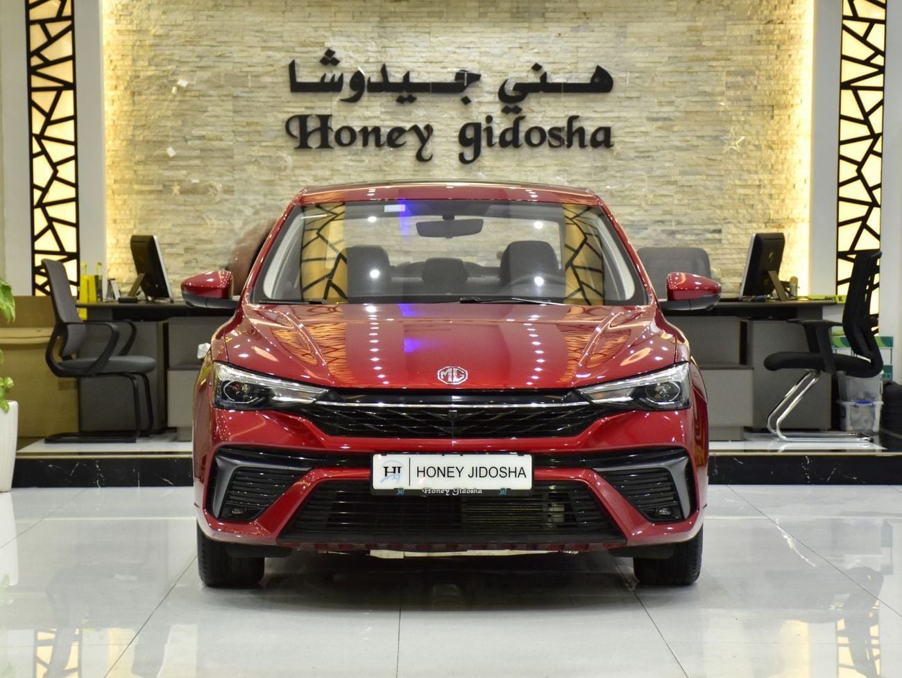 MG 5 EXCELLENT DEAL for our MG 5 ( 2025 Model ) in Red Color GCC Specs