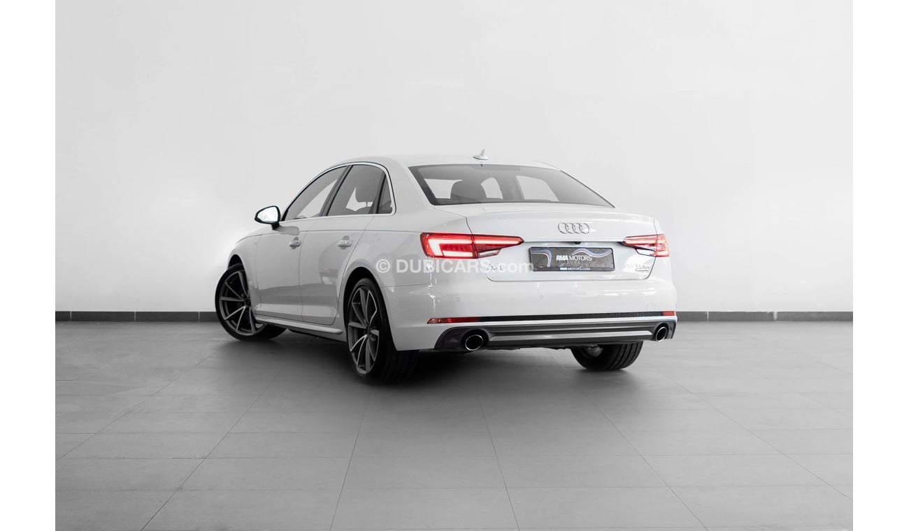 أودي A4 45 TFSI quattro ديزاين 2017 Audi A4 2.0L S-Line Quattro / Full-Service History