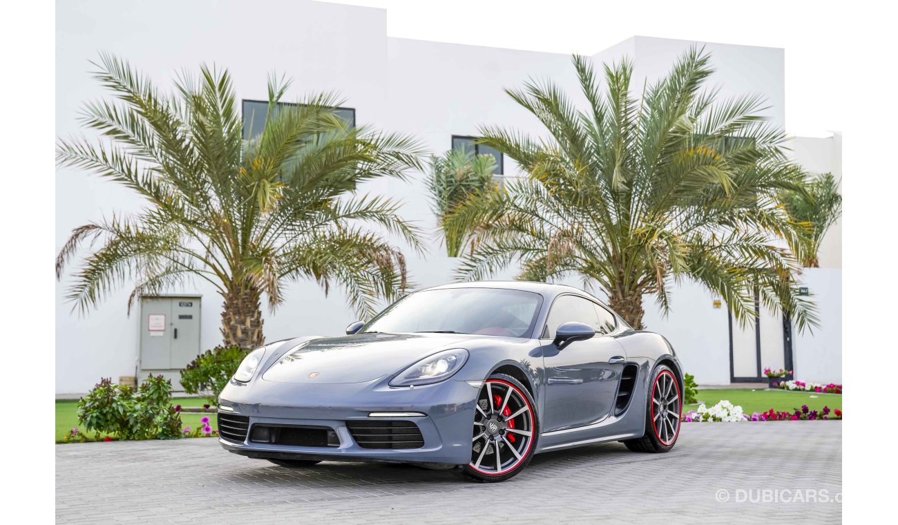 بورش كايمان 718 S - Porsche Warranty - GCC - AED 3,897 Per Month - 0% DP