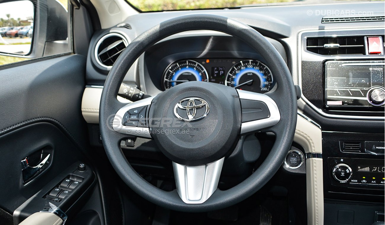 Toyota Rush 2020YM 1.5L Full option , Colors avaialble, ألوان مختلفة