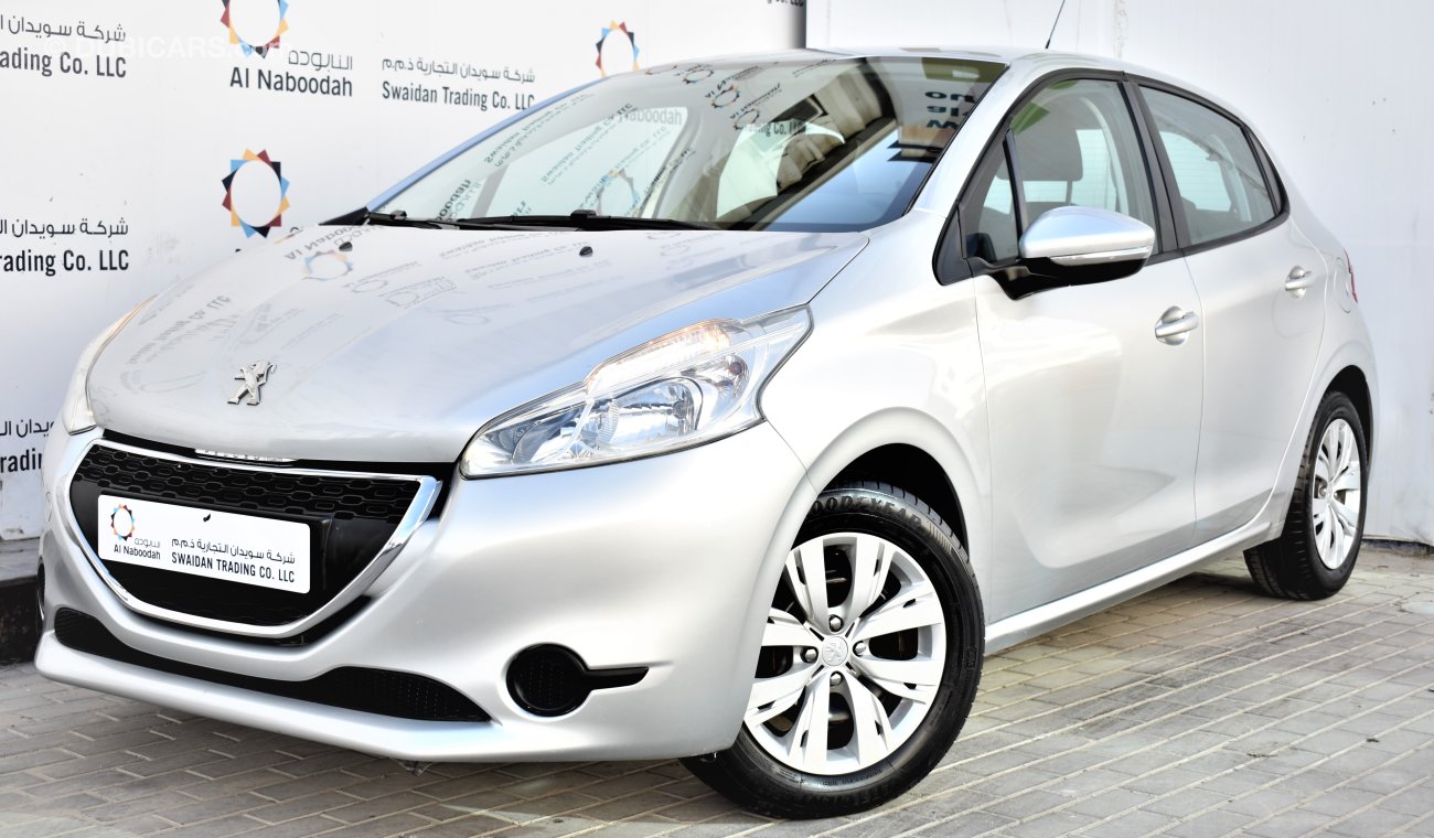 Peugeot 208 1.6L ACTIVE 2015 GCC RAMADAN OFFER INSURANCE/SERVICE/WARRANTY