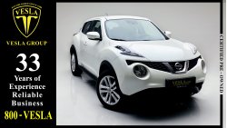 Nissan Juke FULL OPTION + LEATHER SEATS + NAVIGATION + CAMERA / GCC / 2015 / UNLIMITED MILEAGE WARRANTY / 123DHS