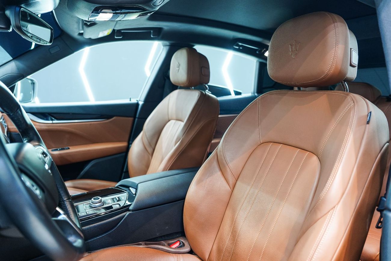 مازيراتي ليفونت Std 3.0L (350 HP) 2019 Maserati Levante Q4, Panoramic Roof, Very Low Mileage, GCC Specs!!