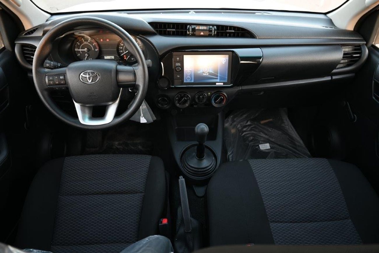 تويوتا هيلوكس 2023 TOYOTA HILUX DOUBLE CAB PICKUP DLX-E 2.4L DIESEL 4WD 5 SEATER MT