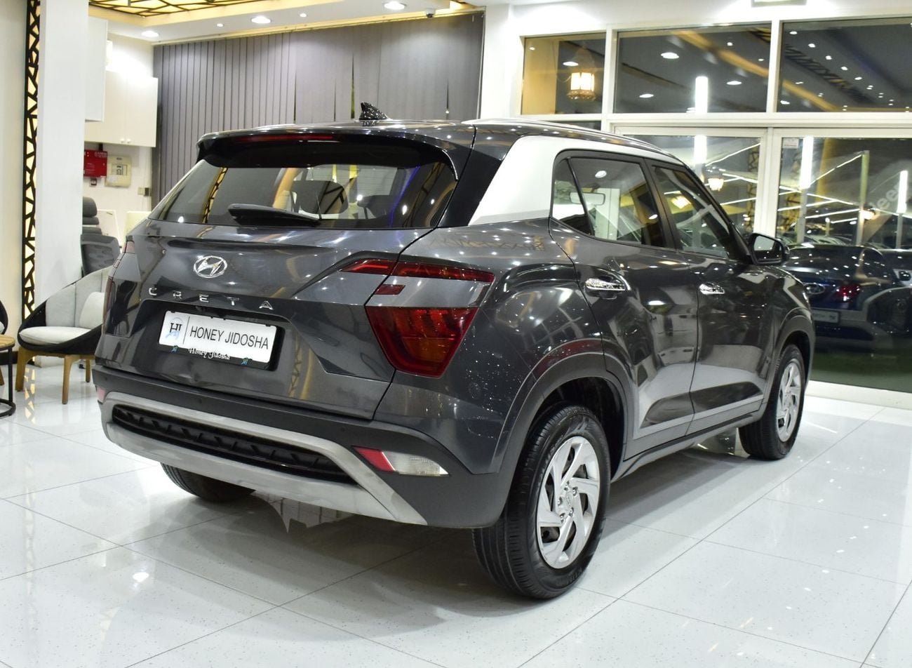 Hyundai Creta EXCELLENT DEAL for our Hyundai Creta ( 2024 Model ) in Grey Color GCC Specs