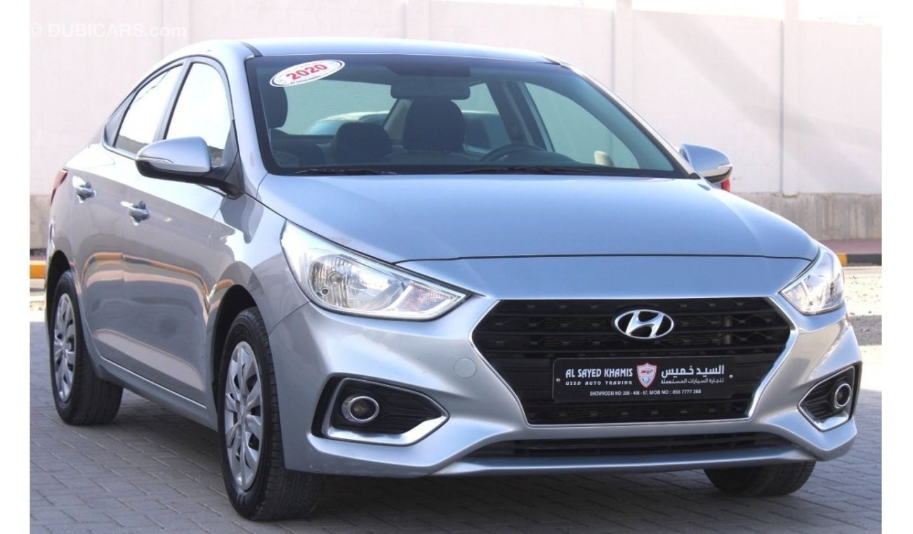 Hyundai Accent Base Hyundai Accent 2020 GCC, in excellent condition, without accidents