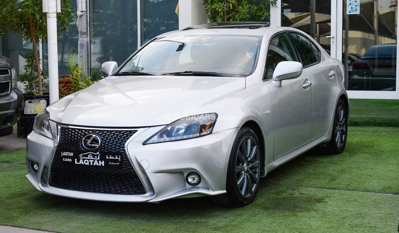 Lexus IS300 Gulf 2007 adapter 2014 silver color number one, fingerprint, rear camera hole, leather sensors, crui