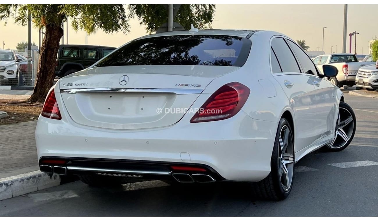 Mercedes-Benz S 63 AMG Partial Service History 5.5L V8 GCC Perfect Condition