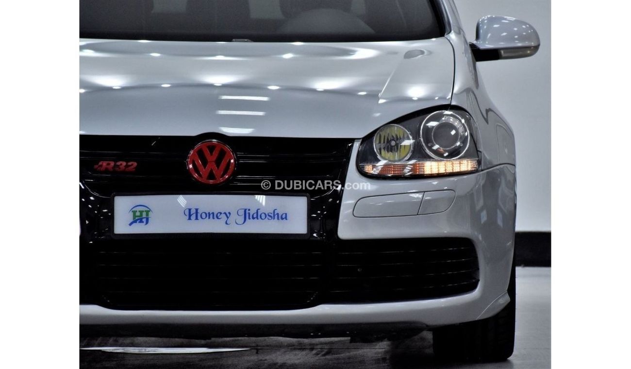 فولكس واجن جولف EXCELLENT DEAL for our Volkswagen Golf R32 V6 ( 2009 Model ) in Silver Color GCC Specs