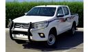 Toyota Hilux 2.4 Diesel Double Cab Pick up 2016 model with Rear camera, bedliner-towing hook - bumper