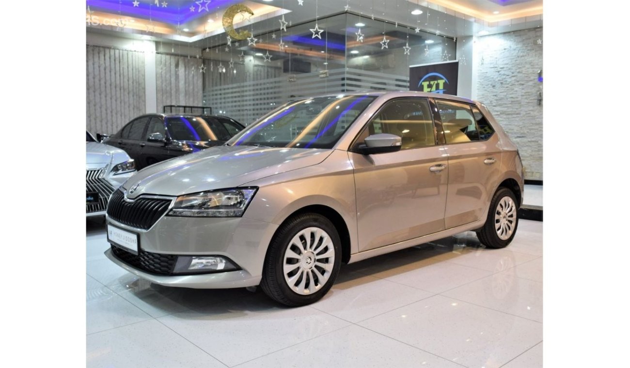 Skoda Fabia EXCELLENT DEAL for our Skoda FABIA 1.6L 2019 Model!! in Beige/Silver Color! GCC Specs