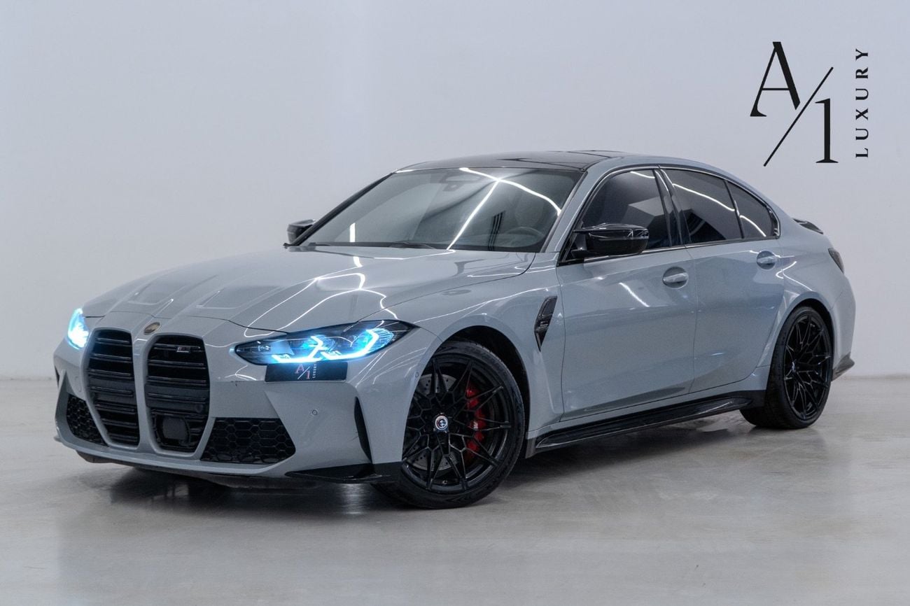 بي أم دبليو M3 COMPETITION 2022, Carbon Package, Excellent Condition, American Spec