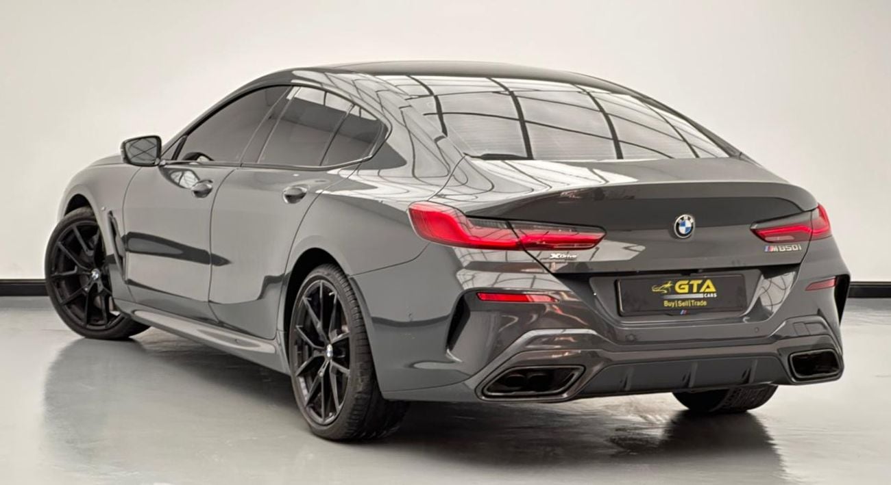 BMW M850i xDrive 4.4L 2022 BMW M850i xDrive Gran Coupe, Feb/2027 BMW Warranty + Service Contract, BMW Full Ser