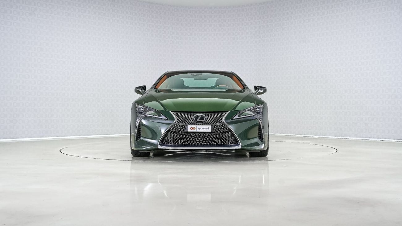 Lexus LC500 Sport 5.0L | AED 5,295 PM | Warranty 2027, GCC |