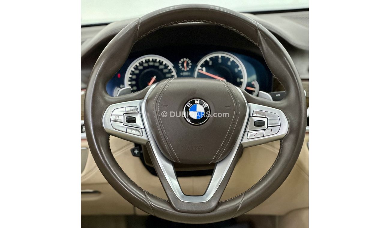 بي أم دبليو 740Li لاكجري 2017 BMW 740Li, BMW Service Pack 2025, BMW Service History, Low kms, GCC Specs