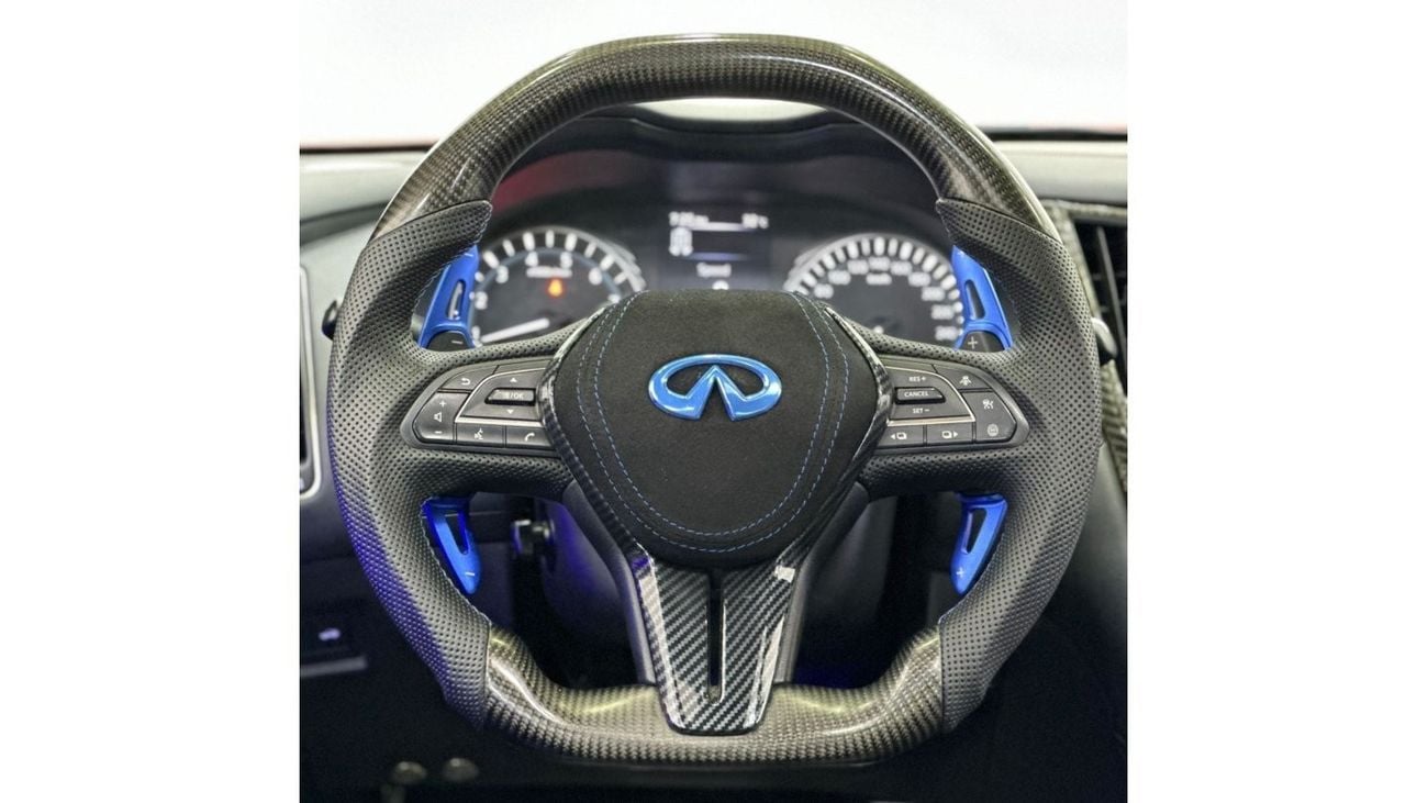 Infiniti Q50 2018 Infiniti Q50 S Redsport, Warranty, Full Service History, Carbon Fiber Package, GCC