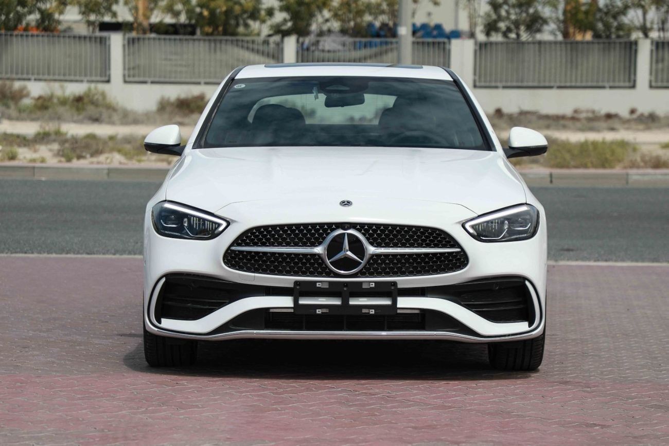 مرسيدس بنز C 200 2025 MERCEDES BENZ C200 L SPORT 1.5 Hybrid - WHITE inside BLACK | Export Only