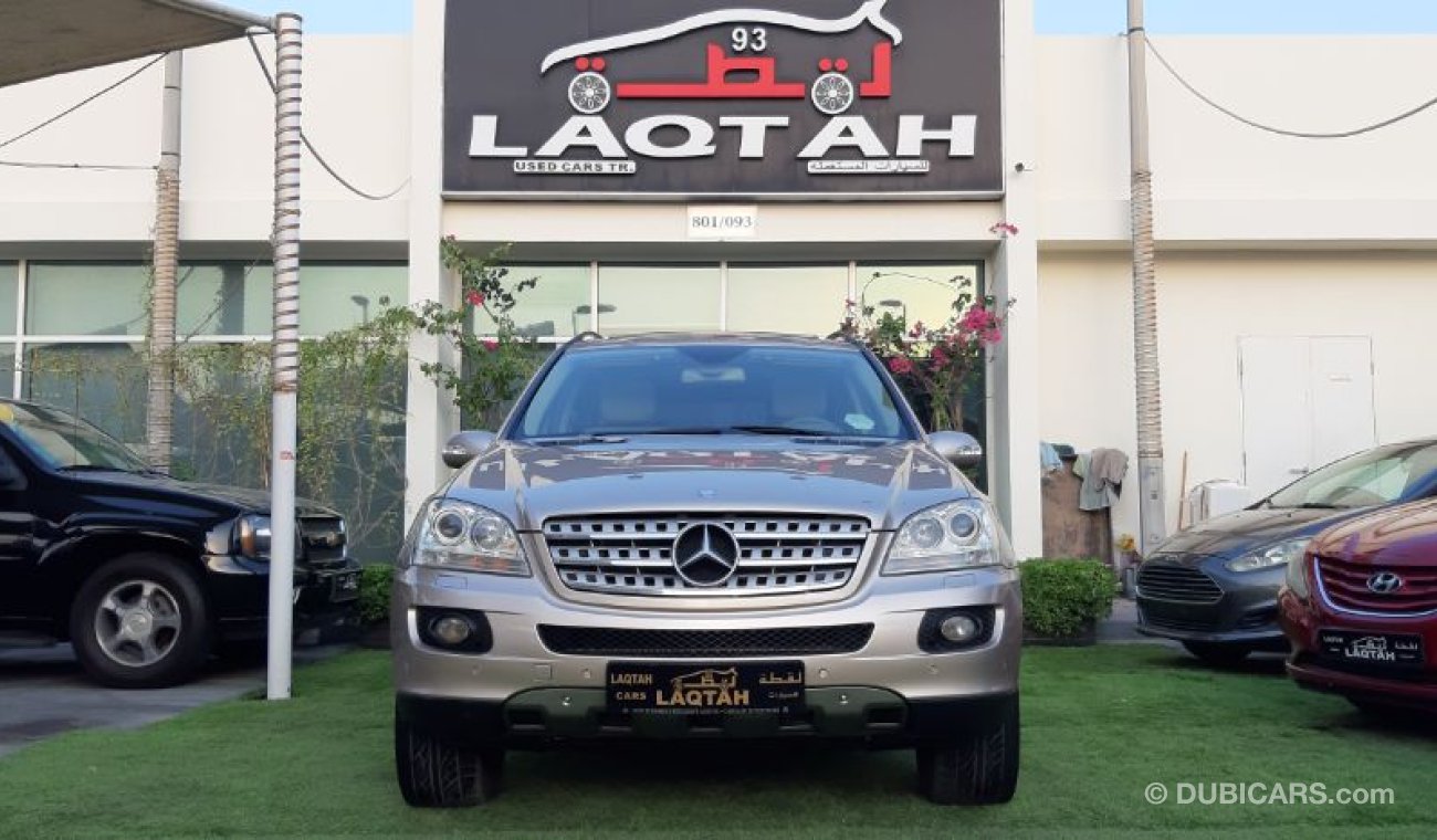 مرسيدس بنز ML 350 مرسيدس ML350خليجى بحاله ممتازه لاتحتاج لمصاريف رقم واحد جلد فتحه جناح خشب حساسات تشغيل لاتحتاج لمصار