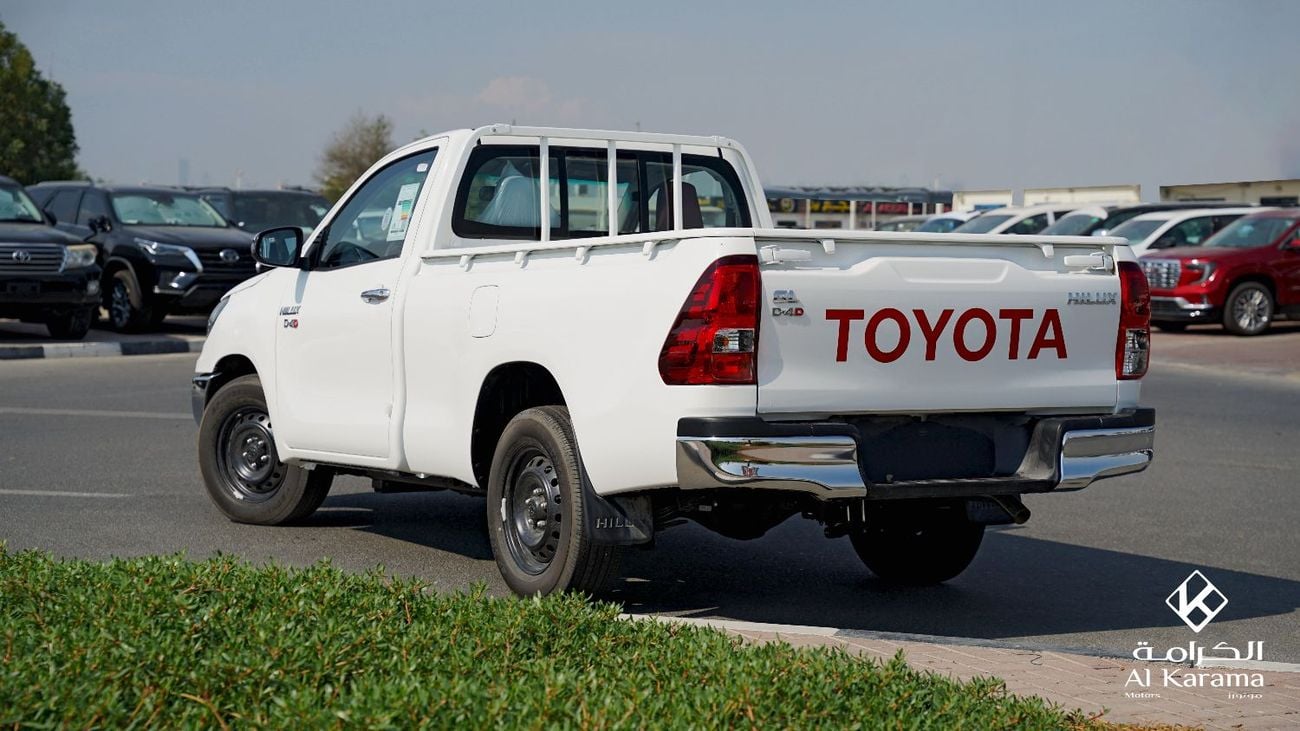 Toyota Hilux GL 2.4L Single Cab Utility D-4D | 6-Speed Manual | GCC Specs | Power Windows & Mirrors