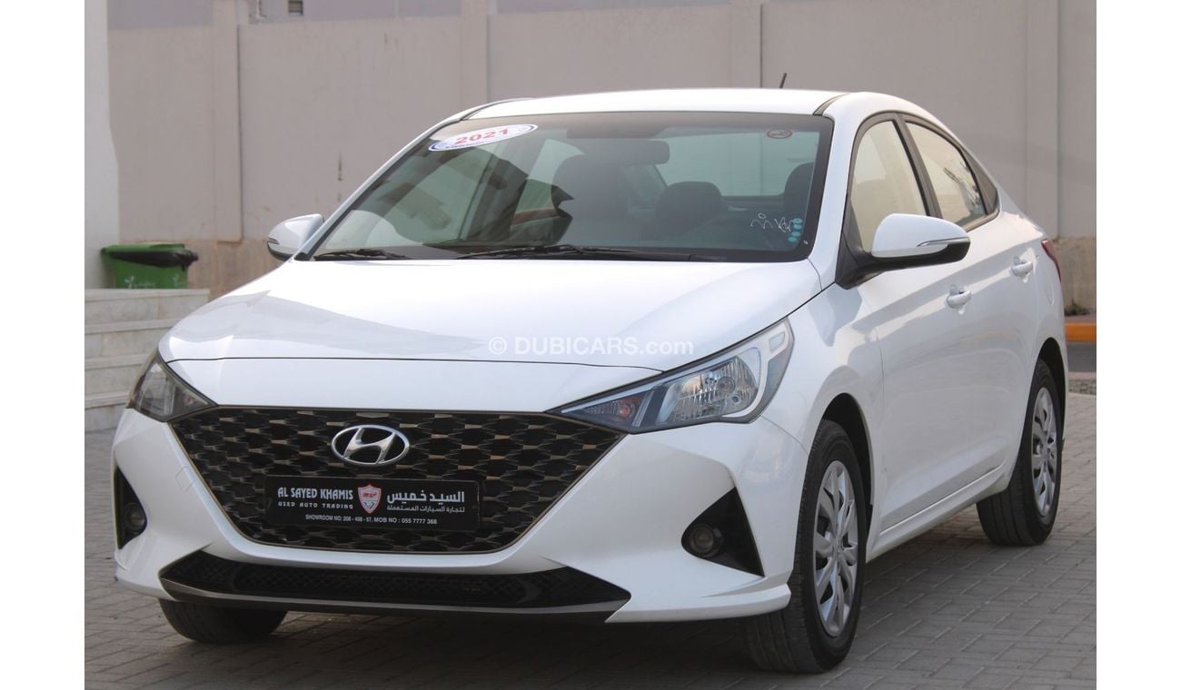 Hyundai Accent Base Hyundai Accent 2021 GCC, in excellent condition