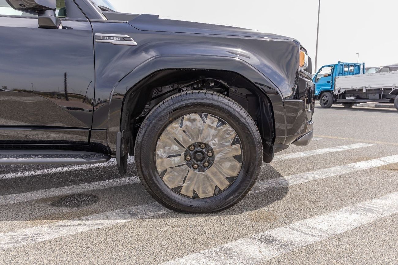 تويوتا برادو Toyota Prado VX-3 Petrol 2.4L 4WD - Black - 2025 (Export)