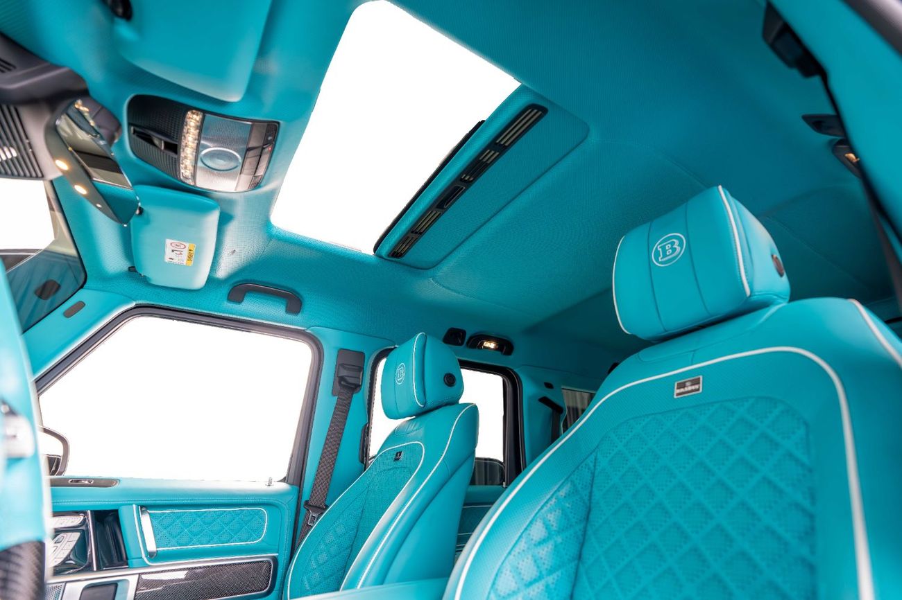 Mercedes-Benz G 63 AMG Std 4.0L 800 Brabus Kit-Tiffany Blue Interior-Exclusive Order-Low Mileage
