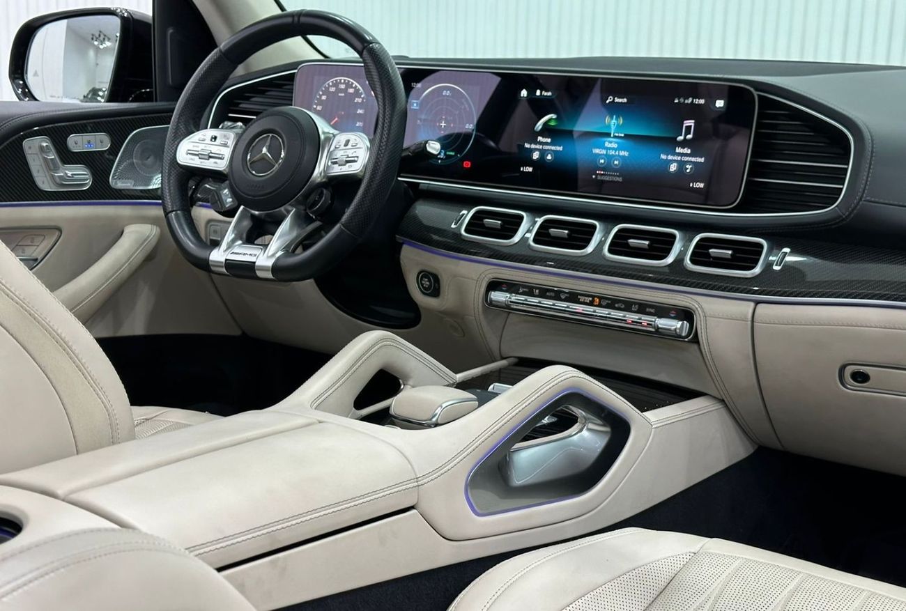 Mercedes-Benz GLS 63 AMG 2021 Mercedes GLS 63(7 Seater), Gargash Warranty, Gargash Service Contract, GCC