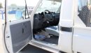 Toyota Land Cruiser Pick Up LC79, 4.2L, V6, Single Cabin, Diesel, Manual Transmission, LHD