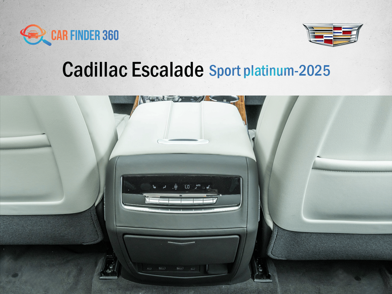 Cadillac Escalade Sport Platinum 6.2L 4WD (Export only)