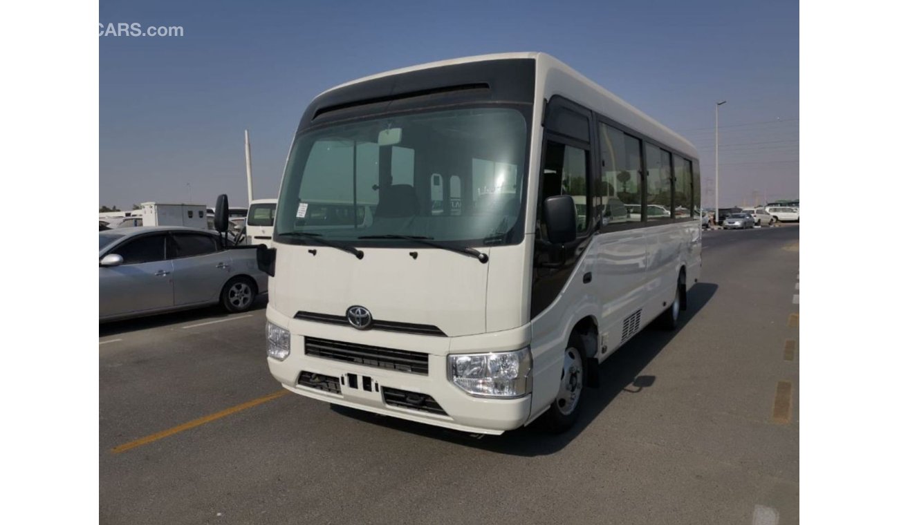 تويوتا كوستر Coaster 4.2L Diesel 22 Seats | Fridge + Auto Door + Rear Storage | 22 Seats | Diesel | Export Only