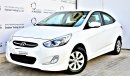 Hyundai Accent 1.6L SEDAN 2017 GCC SPECS DEALER WARRANTY