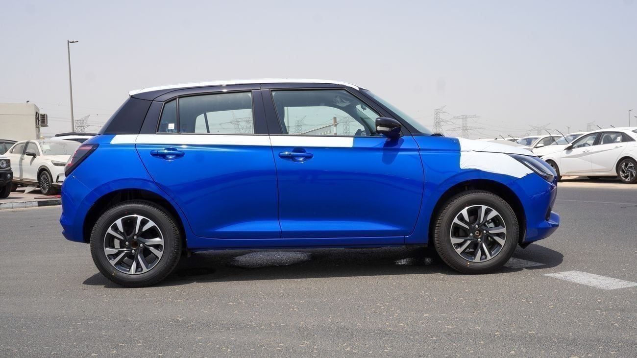 Suzuki Swift Brand New Suzuki Swift Dual Tone 2026 1.2L FWD Petrol |Blue with Black Roof/Black |N-SWI12- P-26 |FO