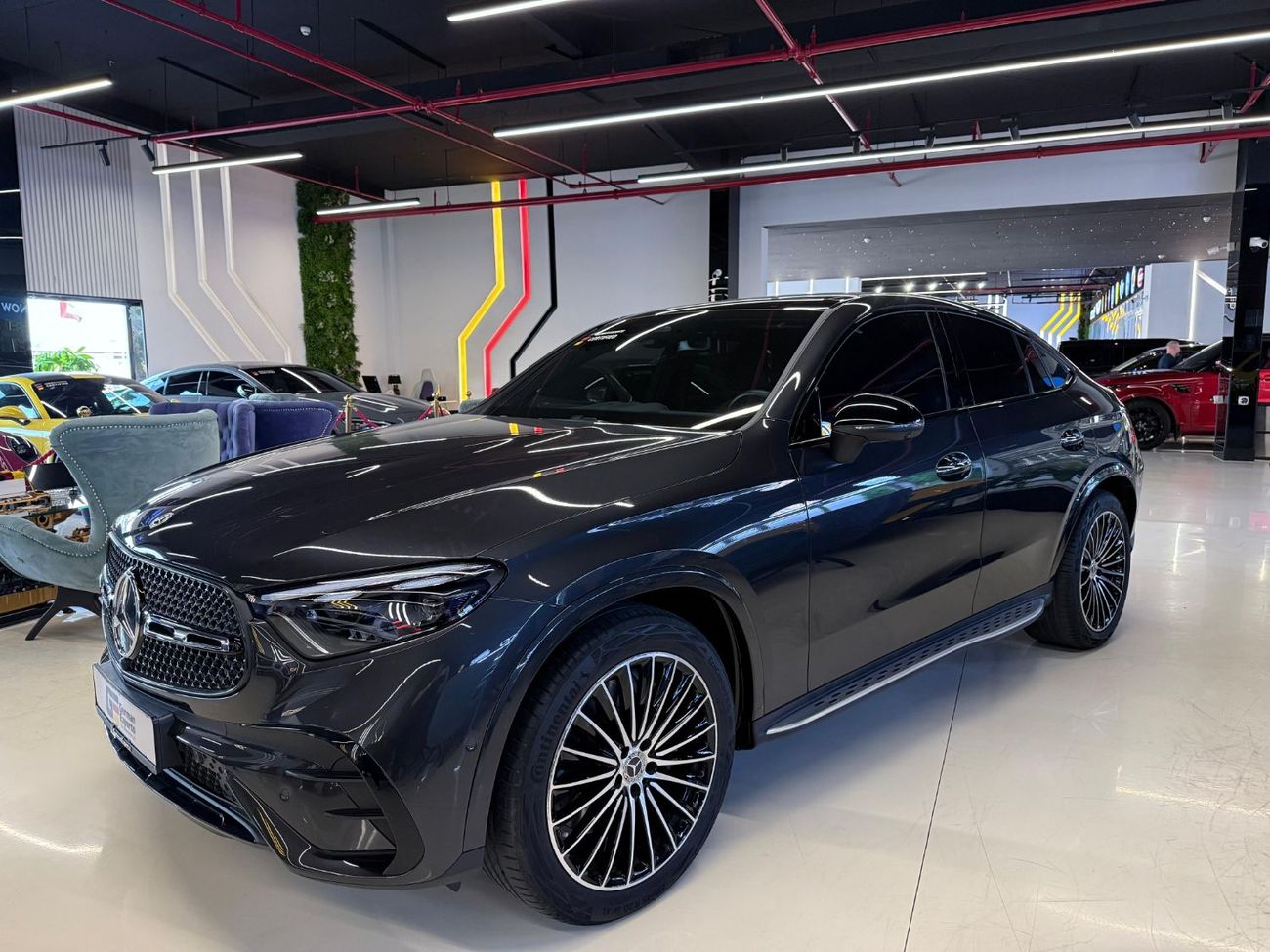 مرسيدس بنز GLC كوبيه 200 4MATIC 0% Down-payment | AED 5,000 P/M | 2024 GLC200 Coupe | AMG Package | Warranty and Service cont