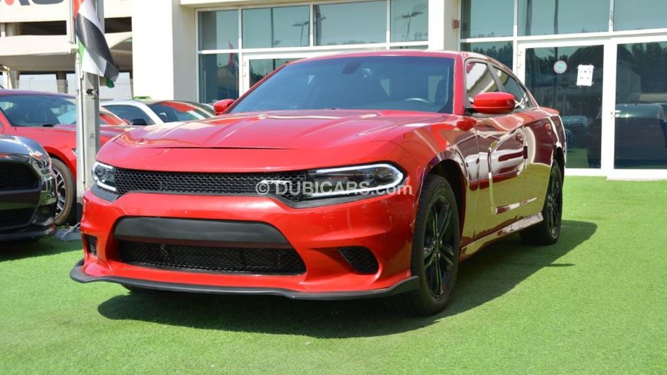 Used Dodge Charger With SRT body kit, can not be exported to KSA 2015