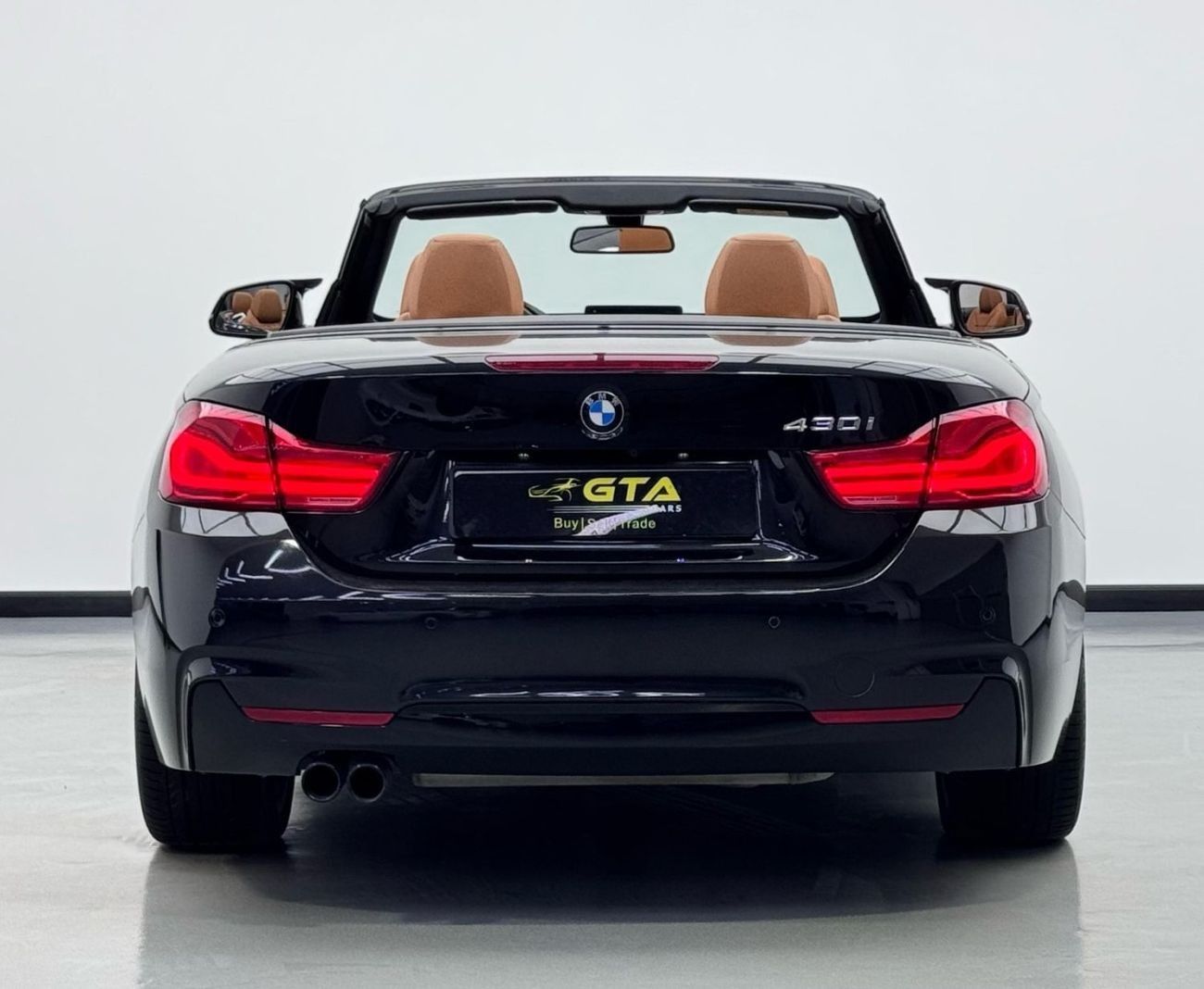 BMW 430i M Sport 2.0L 2019 BMW 430i M-Sport Convertible, Warranty, Full BMW Service History, GCC