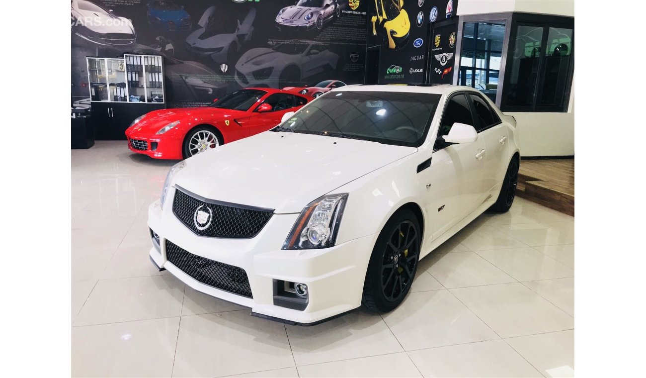 كاديلاك CTS V - GCC - 2013 -ONE YEAR WARRANTY