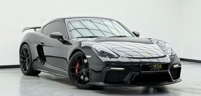 بورش كايمان 718 GT4 4.0L (414 HP) A/T 2023 Porsche 718 GT4 ,AL Nabooda Warranty ,Excellent Condition ,Korean