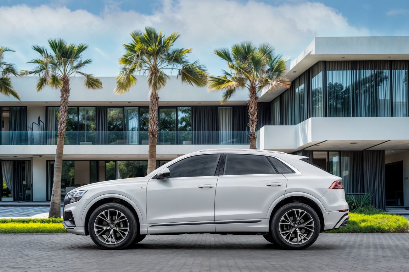 Audi Q8 Q8 55 TFSI S-Line | 3,623 P.M | 0% Downpayment | LOW KMS!