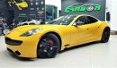 فيسكر كارما FISKER KARMA EV ER 2013 MODEL GCC CAR WITH LOW KM ONLY 50K FOR 129K AED