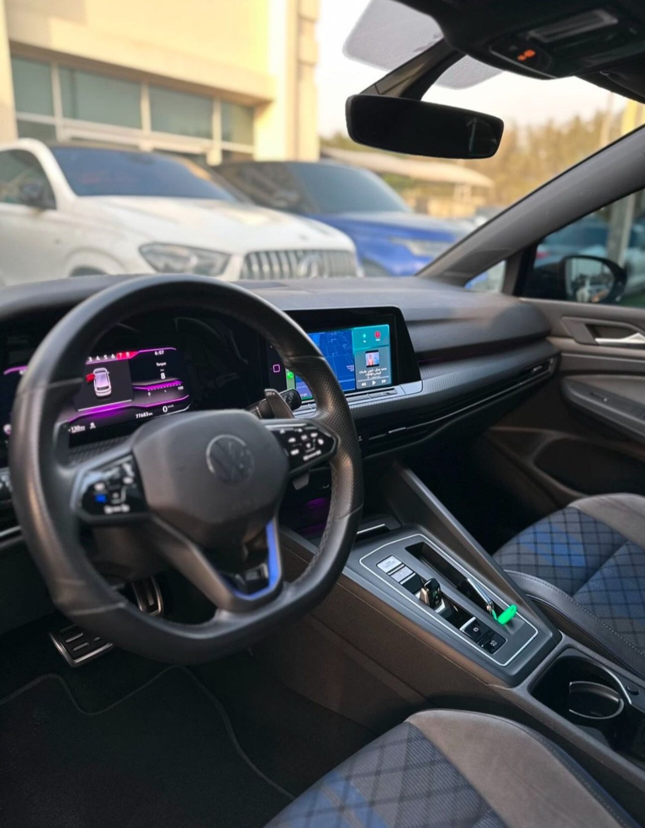 Volkswagen Golf R 2.0L (329 HP) ‏VOLKSWAGEN GOLF R GCC 2022 ‏Perfect Condition ‏Full option